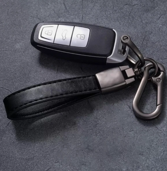 Dodge Genuine Leather Keychain Set – For Ram Charger Hellcat Free US Shipping - Image 3 of 4