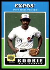 Andre Dawson 2001 Upper Deck Decade 1970's #92 Expos MLB READ FREE SHIPPING