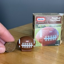 NEW MGA Miniverse   Little Tikes - Series 3 Miniature - Football Toy Chest READ