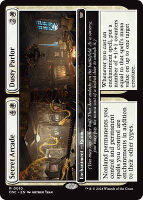 Secret Arcade // Dusty Parlor (REGULAR) x1 - MTG DSC #10