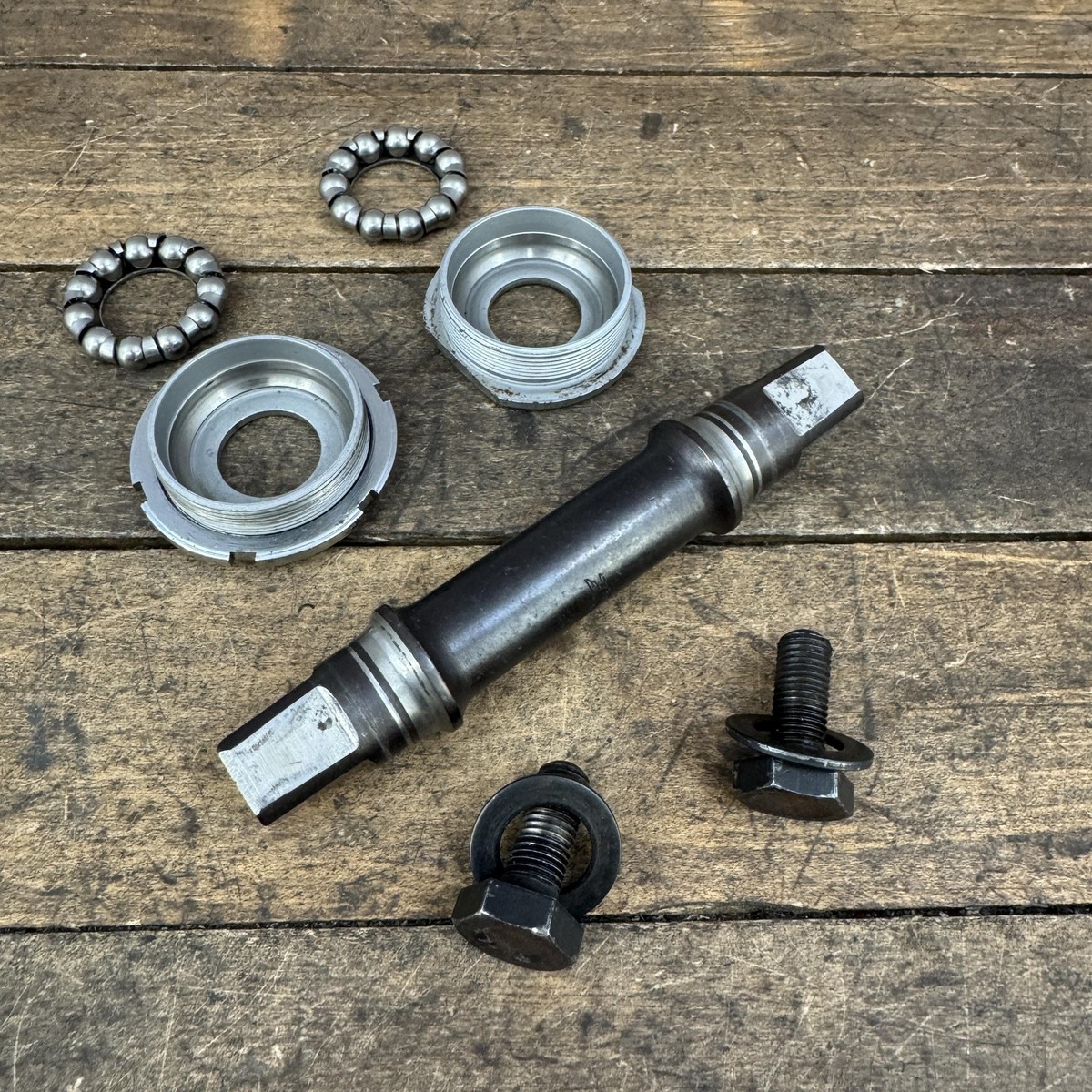 Vintage Campagnolo 68-SS-120 Bottom Bracket 68mm 120mm 1.370x24