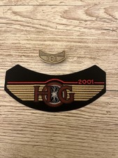 Harley Davidson Owners Group Motor Cycles / Bike Patch and Pin Badge HOG 2001