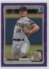 2020 Bowman Draft Chrome Purple Refractor 62/250 Aaron Shortridge #BD-101 6o3