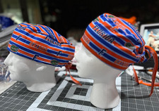 FLORIDA GATORS FLORIDA SELLER  SCRUB CAP HAT NURSE DOCTOR CHEMO CHEF ANESTHESI