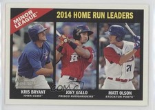 2015 Topps Heritage Minor League Edition Joey Gallo Matt Olson Kris Bryant f0v