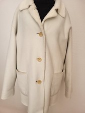 Schöne (Kunst) Imitat Lammfell Winterjacke Mantel, Kurzmantel Gr. 44