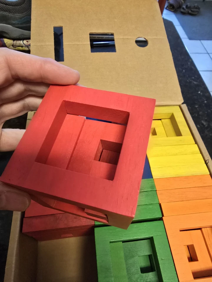 Fat Brain Toys Twig Colorful Wooden Building Blocks Ages 4 And Up - Image 3 of 4