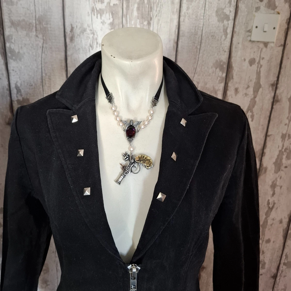 Alchemy Gothic Gothic Crystal Costume Necklaces & Pendants for 