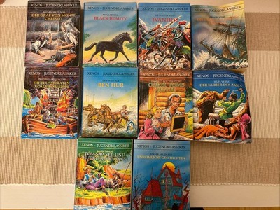 Jugendklassiker XENOS - Ben Hur, Der Kurier Des Zaren.. | 10 Taschenbücher Set 