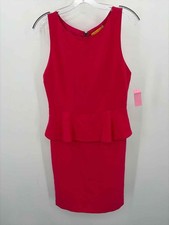 Pre-Owned Alice + Olivia Pink Size 10 Knee Length Sleeveless Dress