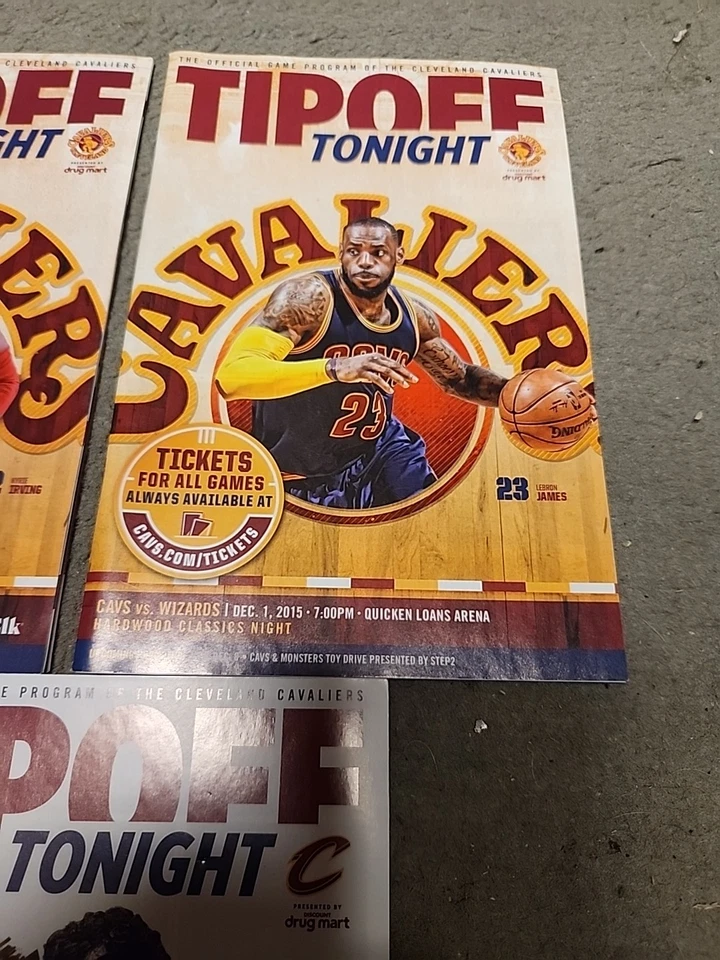 Cleveland Cavaliers 2016 Season Tipoff Tonight 3 Programs Lebron, Irving, Love - Image 3 of 4