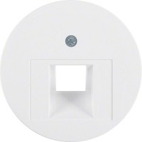 Hager WLF1007WG ZentralstüCk FüR UAE Steckdose R.Classic Polarweiß GläNzend