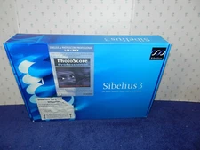 Sibelius 3 & Neuratron PhotoScore Music Software Windows Mac Transcribe MP3 CD