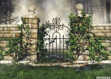 Outdoor 5'x7' Computer/ Digital Scenic Vinyl Photo Background Backdrop BHS042