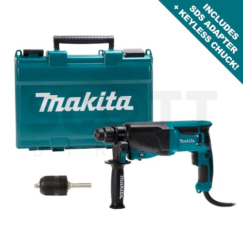 Hammer Drill 240v + SDS Adapter \u0026 Chuck 