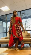 African Made Long Dress -fisisiDress