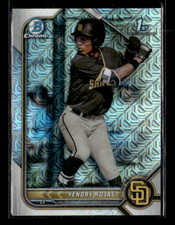 2022 Bowman Chrome #BCP-178 Yendry Rojas Prospects Mojo Refractor