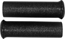 Emgo Motorcycle Star Fire Flake Grips 1" Black