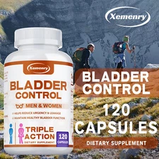 Bladder Control - Urinary Tract Health, Relieve Frequent Urination and Urgency