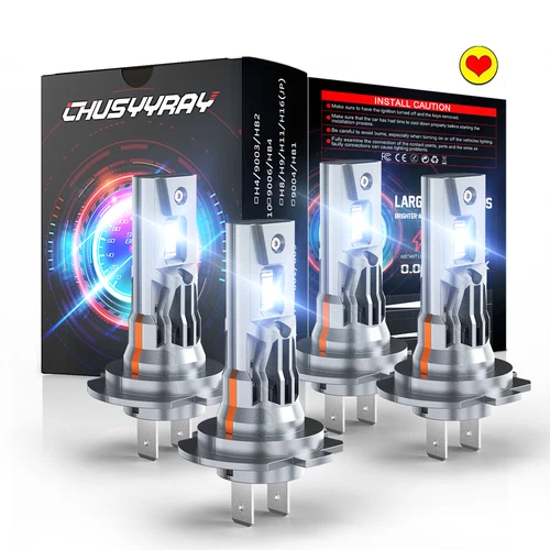 For Hyundai Santa Fe Sport Utility 4-Door 2017-2018 LED Headlight High Low Bulbs - Picture 1 of 13