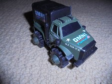 ROUGH RIDERS US ARMY OMNI FORCE GUNNER TRANSPORT VEHICLE LJN SCHAPER STOMPERS  