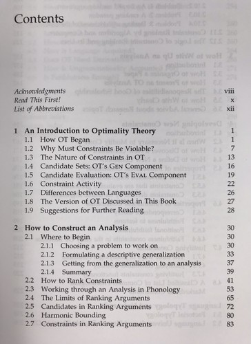 Doing Optimality Theory: Applying Theory to Data by John J McCarthy - Bild 8 von 10