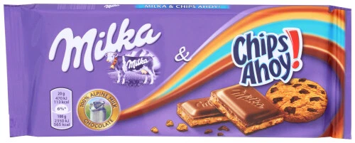 Milka Chips Ahoy Chocolate Cookie 3.5 oz Pack Of 22