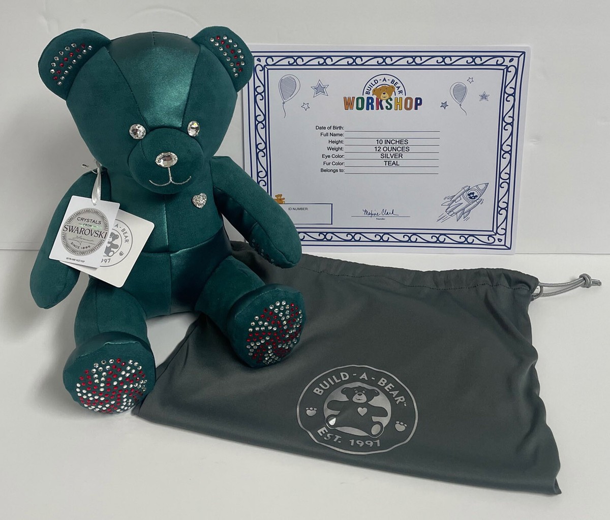 BABW Build-A-Bear Swarovski Crystal Online Exclusive