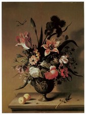 1170.Floral painting wall Art Decoration POSTER.Graphics to decorate home office