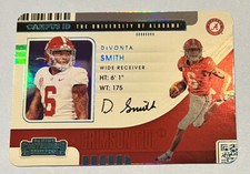 DeVonta Smith 🔥 2021 Contenders Draft Picks #5 Rookie RC Campus ID Case-Hit SSP