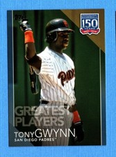 2019 Topps 150 Years of Prof Baseball Greatest Players Blue #18 Tony Gwynn Padre