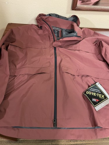 Under Armour Mens Gore Tex Paclite Rain Jacket Waterproof Size Xl Nwt Ebay