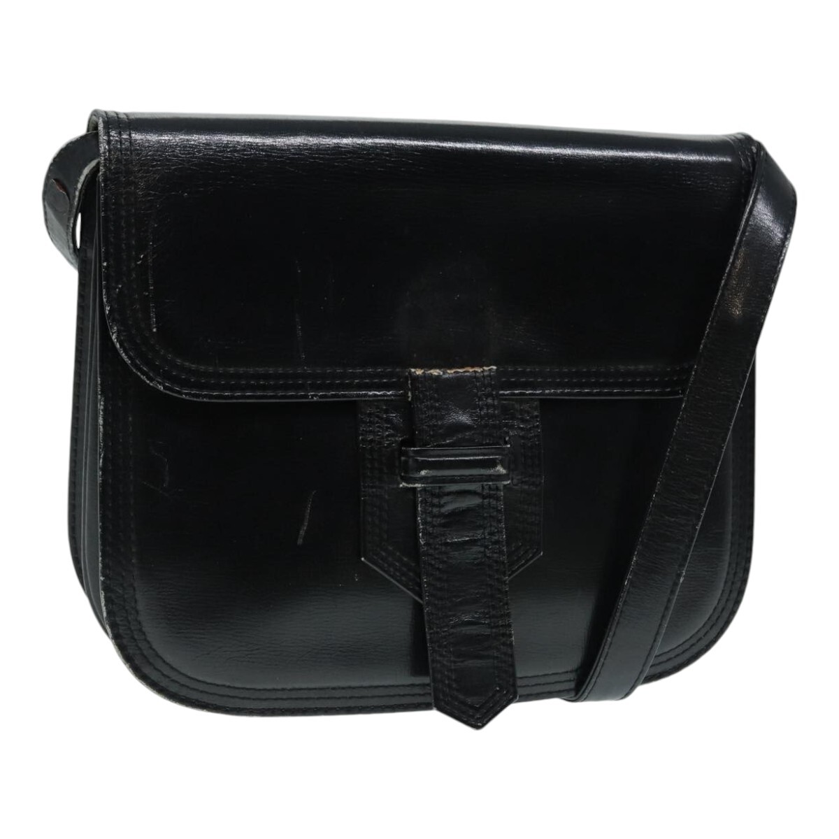 Borsa a tracolla SAINT LAURENT in pelle nera originale yk14461