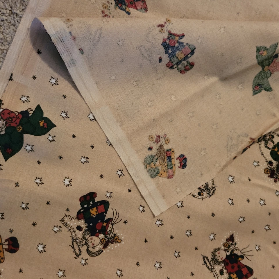 "THE WHOLE COUNTRY CABOODLE" BY LEANNE ANDERSON SPECTRIX  Angels on Beige 1 Yd - Image 4 of 4