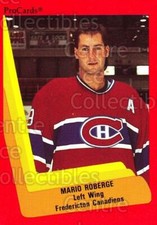 1990-91 ProCards AHL IHL #57 Mario Roberge