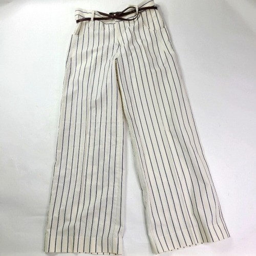 SCOTCH \u0026 SODA White Blue Striped Pants 