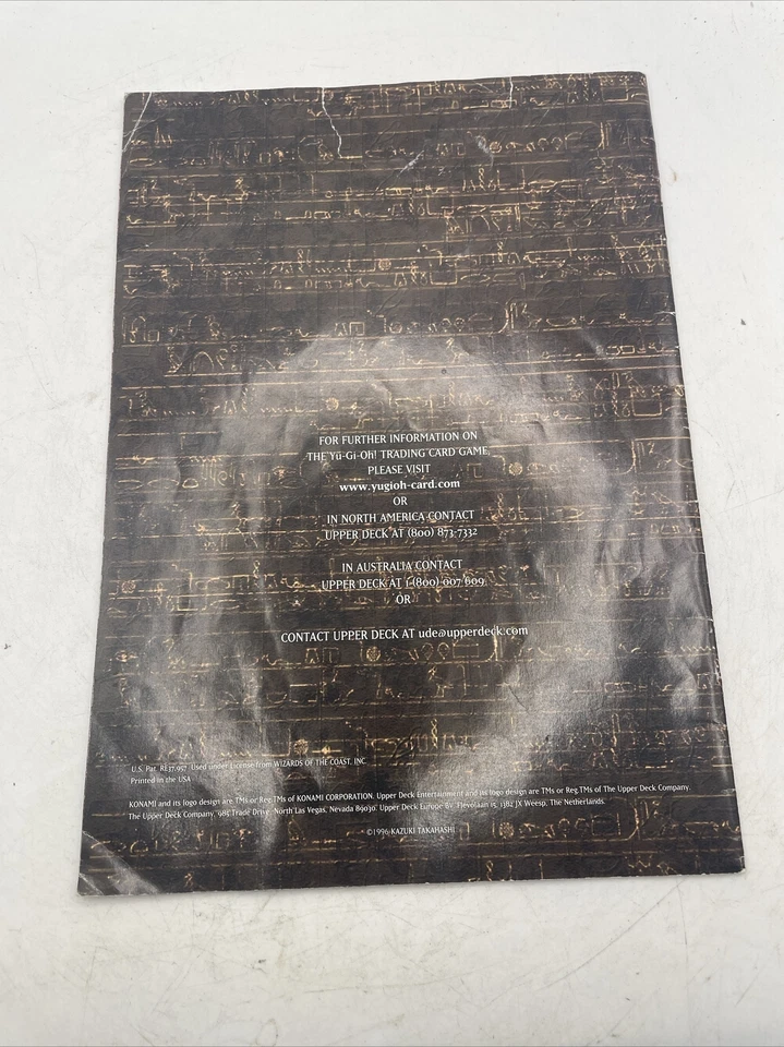 Konami Shonen Jump's Yugioh Juego de cartas coleccionables Ultimate Dueling Guide Wizards Of The Coast RARO Foto 2 de 4