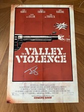 * TI WEST * signed 12x18 poster * IN A VALLEY OF VIOLENCE * DIRECTOR * 2 * TI WEST * signed 12x18 poster * IN A VALLEY OF VIOLENCE * DIRECTOR * 2