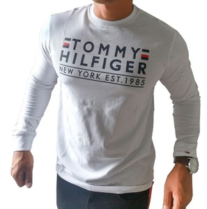 tommy hilfiger men's long sleeve t shirt