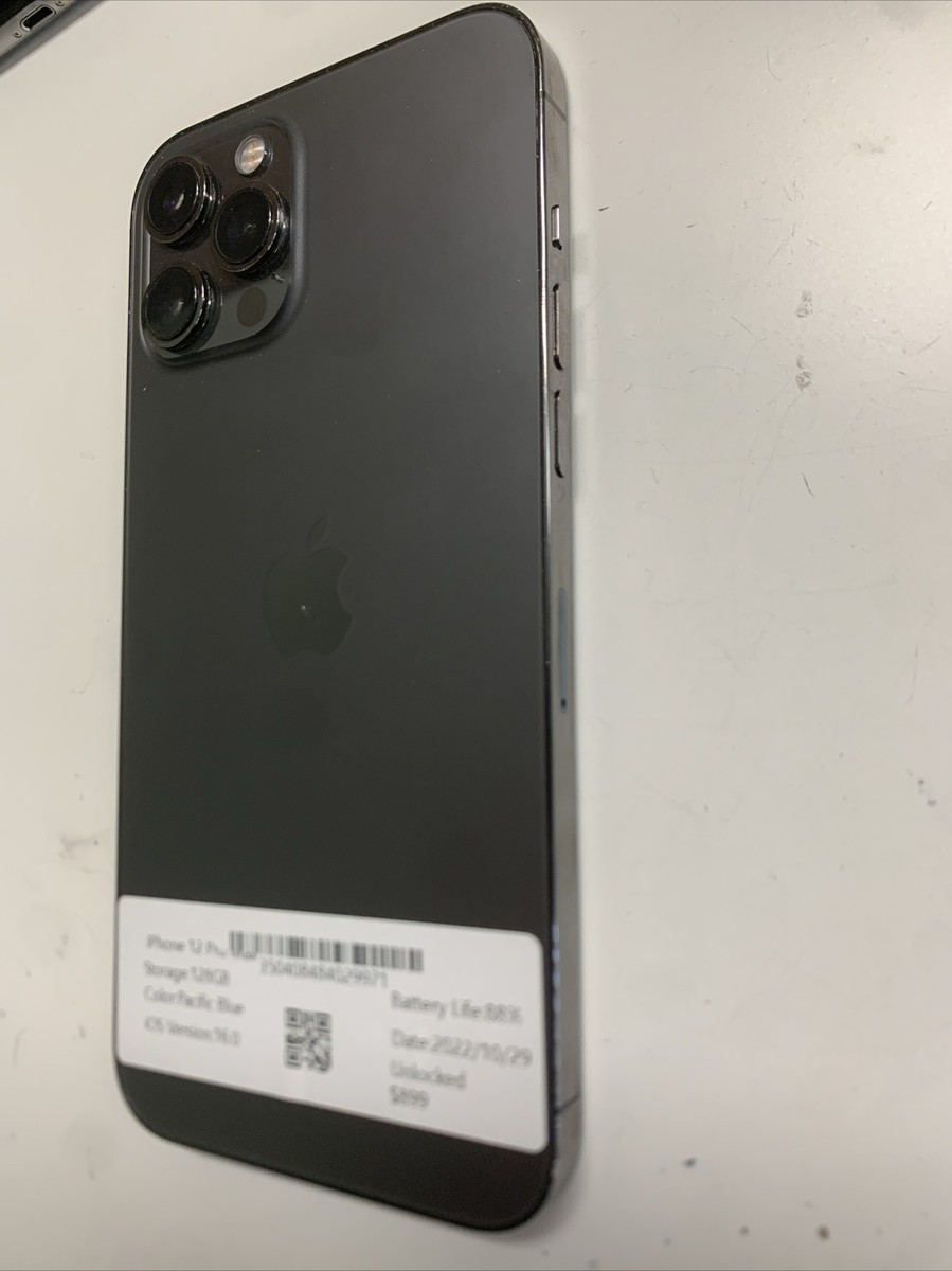 Apple iPhone 12 Pro Max - 128GB - Sierra Blue (Unlocked) | eBay