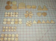 Flat Natural Hardwood Different Shapes For Crafting Ideas You Choose 