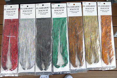 Flashabou MAGNUM 2 x wider 2 x longer 2 x stronger 14 Farben Magnum holo & plain