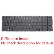 Teclado retroiluminado negro original de EE. UU. para retroiluminación HP Pavilion X360 15-cr0037wm