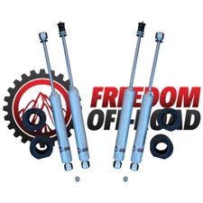 Freedom Off-Road 3in Lift Kit w/ Shocks Fits 93-98 Grand Cherokee/97-06 Wrangler