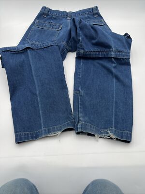 Urban Jeanswear Jeans Mens 30 Fits 26x30 Wide Cargo Leg Raver