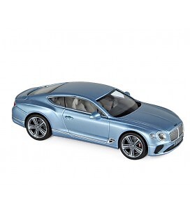 Bentley Continental GT 2018 Norev argent pour décoration bureau design