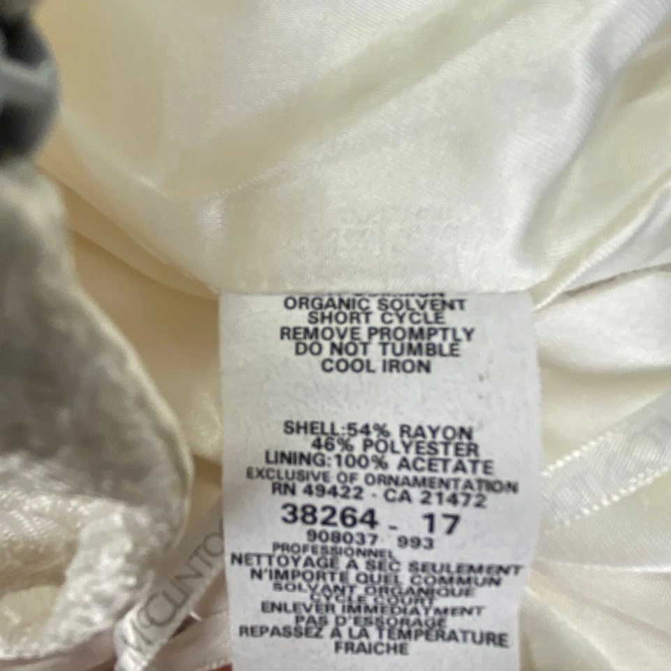 Vtg Jessica McClintock Gunne Sax Lace Dress | 9 | Lace | USA | Bridal - Image 4 of 4