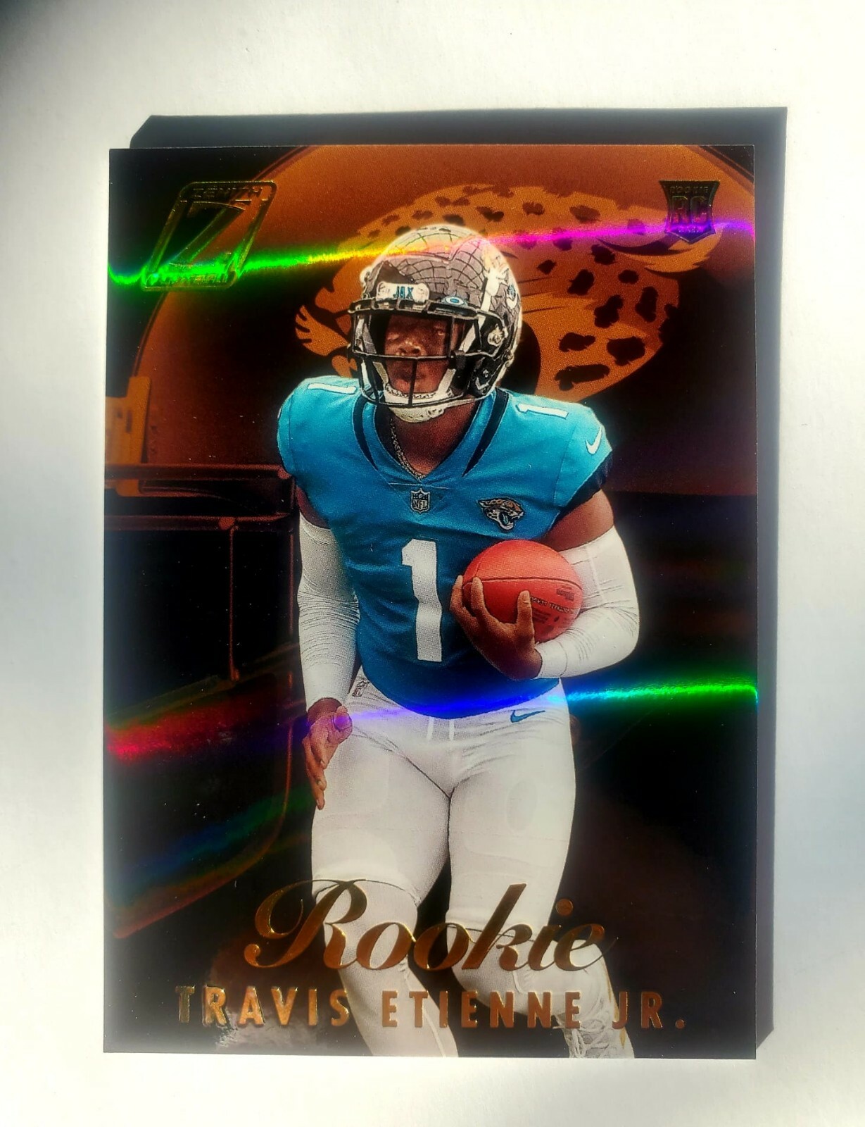 2021 Panini Zenith Travis Etienne Jr Rookie RC Jacksonville Jaguars No. 59