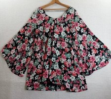 Show Me Your Mumu Mini Dress Womens Large Gabby Low Back Rose Floral Romantic