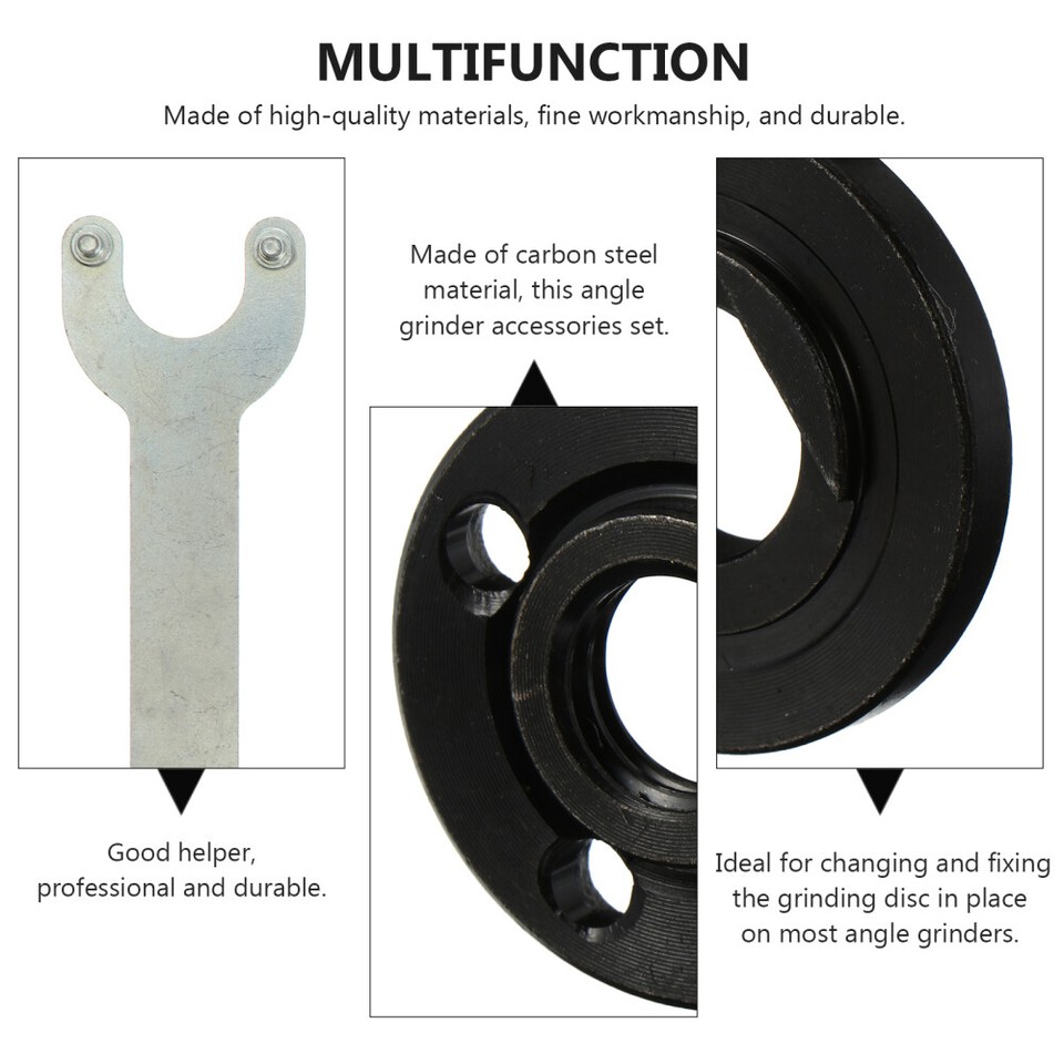 Wrench Flange Nut Kit Grinding Machine Grinder Outer Lock Grinders